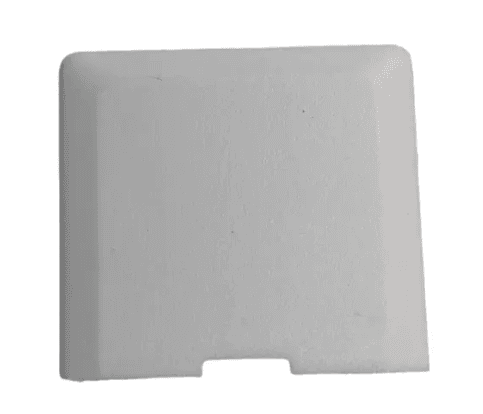 Заглушка на корпус SYSTEM 6 белая, пластик