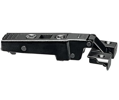 BLUM петля накладная 71T950A CLIP top, с пружиной для алюм. рамок 95гр. черный оникс (проф.831,832)