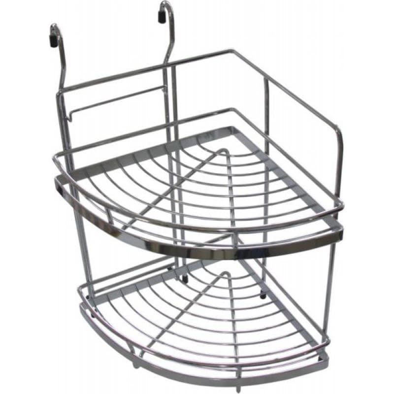 Полка угловая закруглённая mini 2-х ярусная SALE