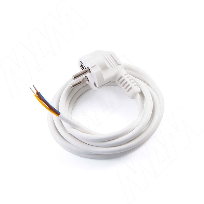 Шнур сетевой 3 м CWP-C-3-NO-WH