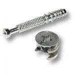 Эксцентрик для плит до 16 мм + болт саморез 15 мм