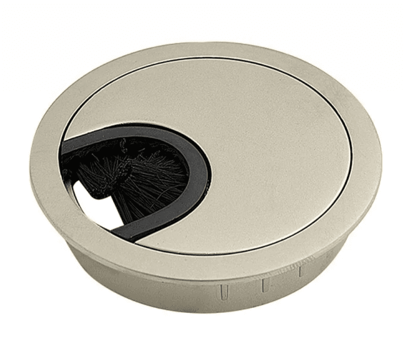 SETE заглушка для кабеля D60 металл, матовый никель