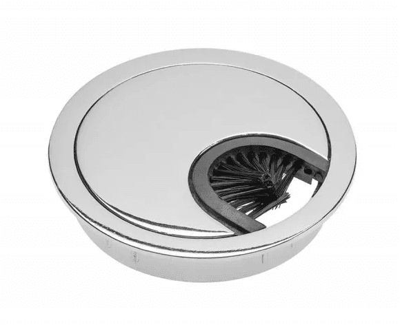 SETE заглушка для кабеля D60 металл, хром