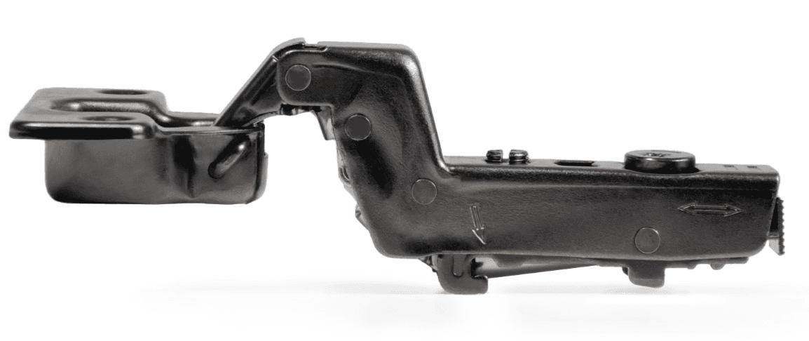 BRD H306C02 Петля вкладная NEO с эксцентриком, с дов. чёрный никель (без планки) (снято)