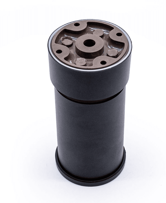 Н-017 (№5) Опоры регулируемые Валмакс круглая h 100 черная (TS)