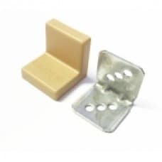 GRANDIS Уголок металлический + накладка 25*25 груша