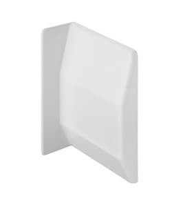 807 Заглушка для мебельного навеса, пластик, белая, левая