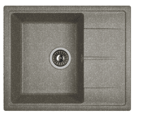 Мойка Dr. Gans Ника 580 прямоугольная с крылом черный