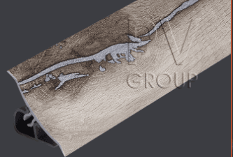 плинтус для столешниц 20*20*3,0 м Дуб флагстаф светлый MRK 120-1131 (заказ)