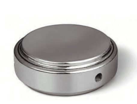 Заглушка верхняя с пластиковой муфтой d-50, металл (стоп-лист)