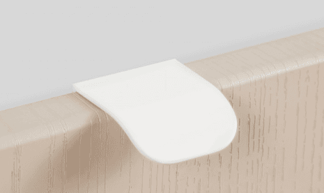 BRD RT011W.1 ручка торцевая 32 мм POINT Белый (заказ)