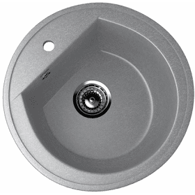 Мойка ULGRAN U-103-342 круглая графитовый
