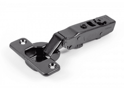 BRD H961A02/BN Петля накладная без пружины NEO PROFI PUSH черный никель (без планки) (снято)