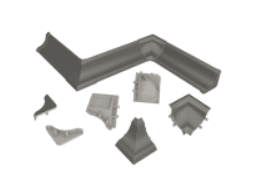 KORNER комплект загл+углы LB-15 "хром" 20-15-4-612 SALE