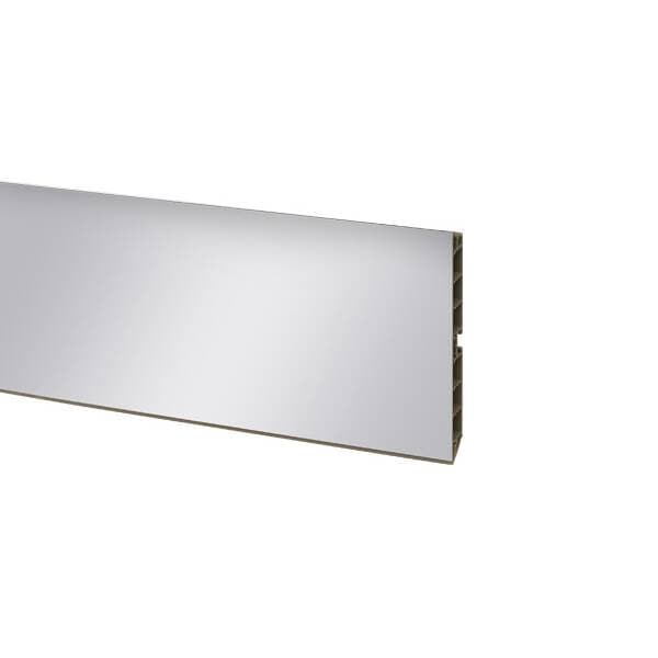 A15 Цоколь ПВХ H.100, L=4000, зеркальный (заказ)