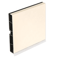 угол 135 H150 слоновая кость KORNER