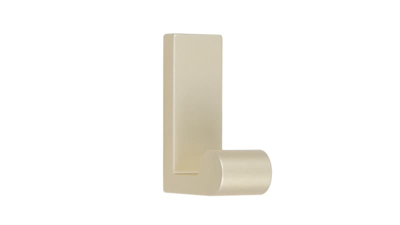 BRD K109SG.14 Крючок LUNO однорожковый матовое золото (заказ)