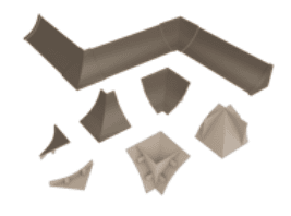 KORNER комплект загл+углы LB-23-6006 "магнолия" SALE