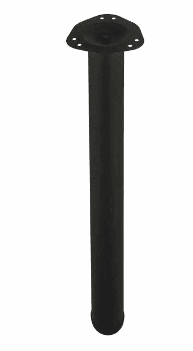 Опоры для столов и барных стоек h 710 d 60 черная (на площадке)