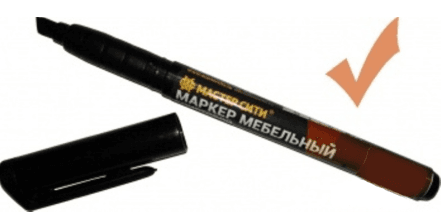 Маркер мебельный спиртовой дуб