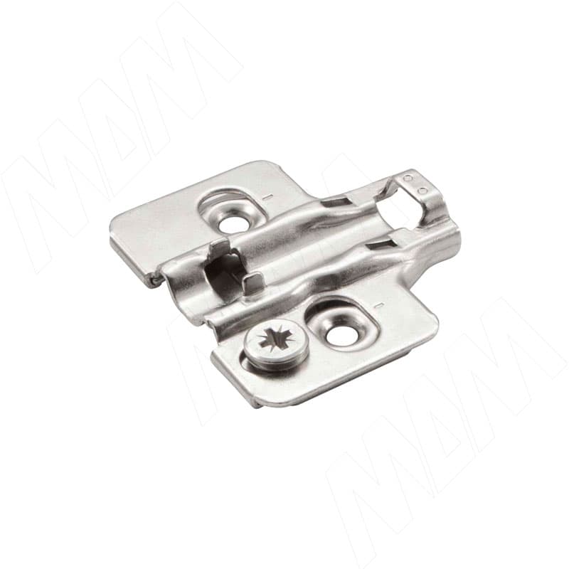 Ответная планка, HARMONY, Н2 с эксцентриком под саморез, отделка никель