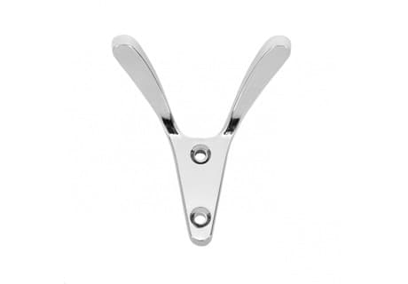 BRD K212CP.2 Крючок SENATOR 2-х рожковый хром (заказ)