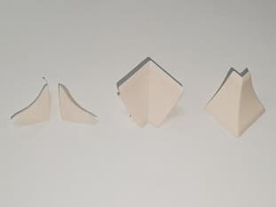 плинтус для столешниц 20*20*3,0 м Бежевый 591 MТK 120-0785 (заказ)