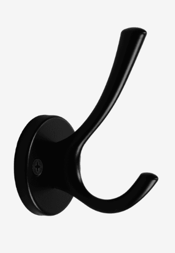 Крючок 2-х рожковый Cappio Simple черный