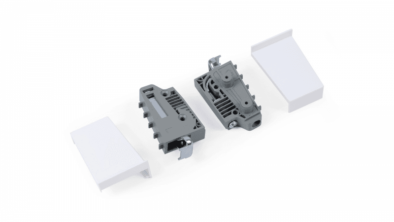 BRD навес для шкафа (компл. л+п) с заглушками белый CH07/W (снято)