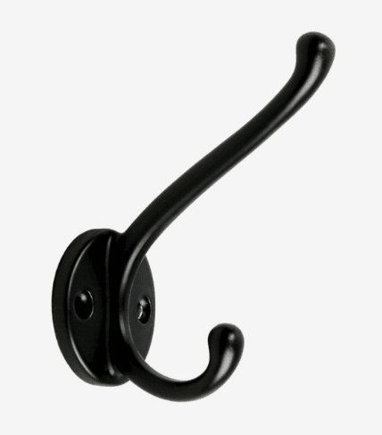 Крючок 2-х рожковый Cappio Line черный