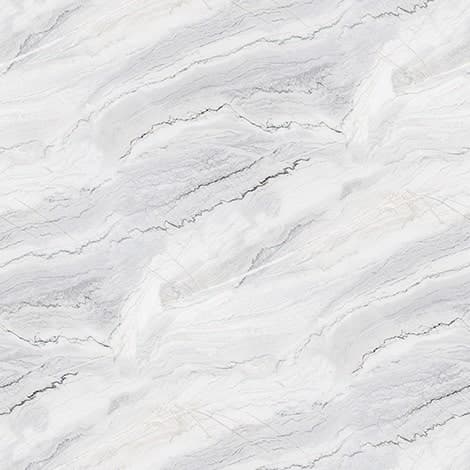 Столешница СЛОТЕКС 4150*600*40мм E1 - Азурита белая (Azurita white) 8110/Pt