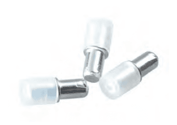 полкодержатель DUPLO 5/16 цинк с резиновым наконечником