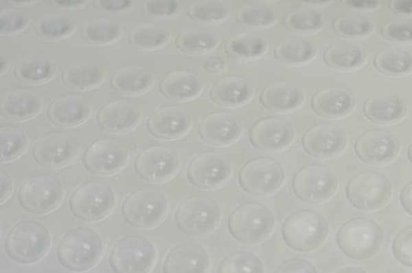 Демпфер 10*1.5 самоклеющийся прозрачный, лист 50шт (PC2850)