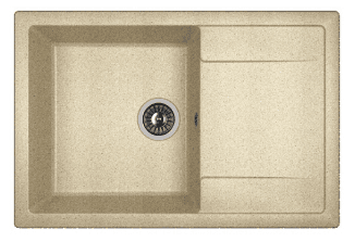 Мойка Dr. Gans Техно 760 прямоугольная с крылом терра