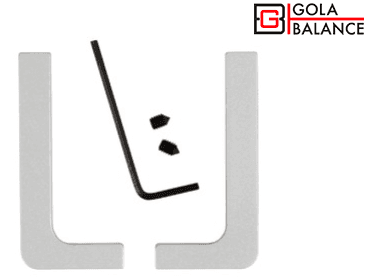 BRD RZ051.01SC заглушки L GOLA BALANCE сатиновый хром (комп. 2шт)