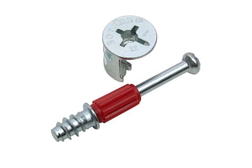 BRD ST01/51/6/RdZn/01 Эксцентрик 15*12мм +соедин.болт L=44мм с пласт. втулк. M6 (кратно 50шт)