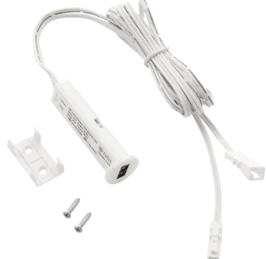 Выключатель инфракрасный (IR) универсальный (на преграду/на взмах руки), белый, 12/24V, 24/48W