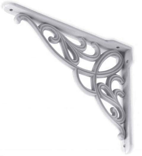Кронштейн D.048.000 серебро Прованс 9003 белый матовый