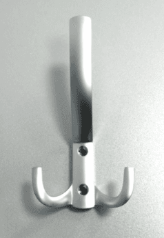 Крючок Qarmaq 3-х рожковый матовый хром