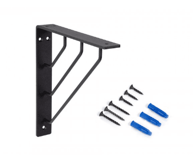 BRD P311BL.4 полкодержатель LINE Черный