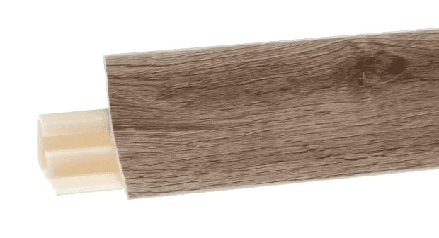 KORNER мини-бортик для столешниц 15*15*3000мм, LB-15 Дуб Сиена 20-15-0-684 (загл 6018)