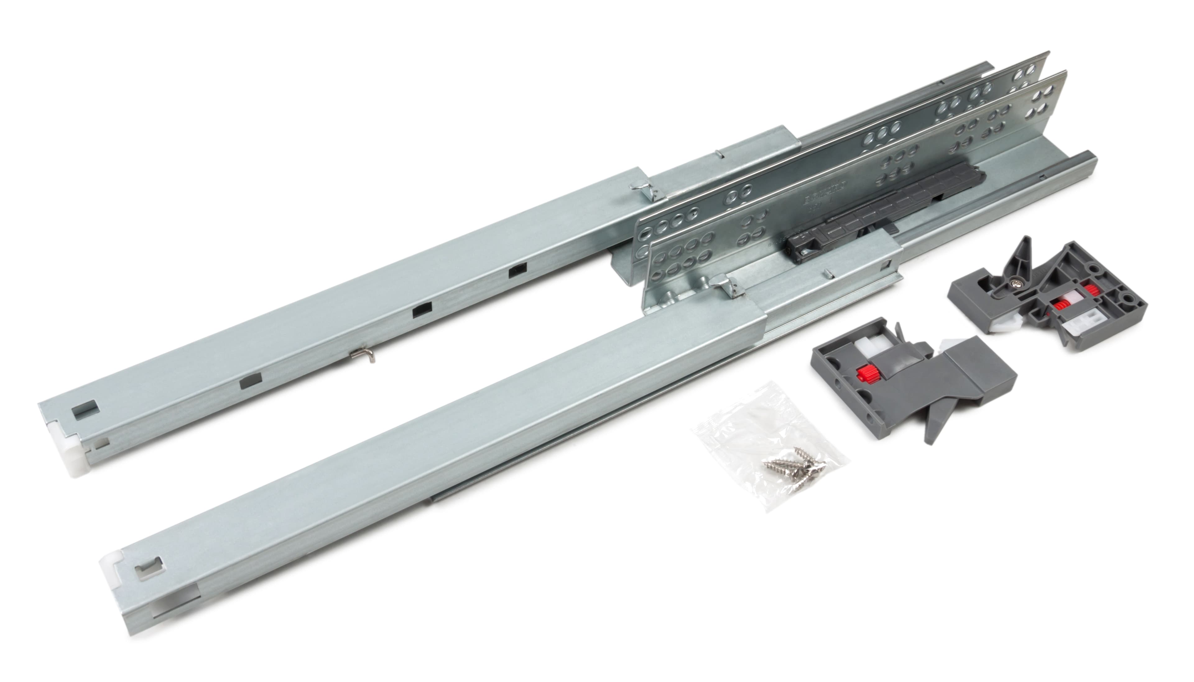 BRD DB8785Zn/ Направляющие cкрытого монтажа B-slide PUSH 450, полн. выдв. (надвижной)