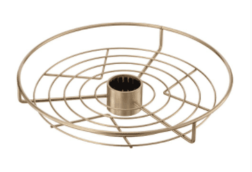 Полка центральная сетчатая 350 бронза (стоп-лист)