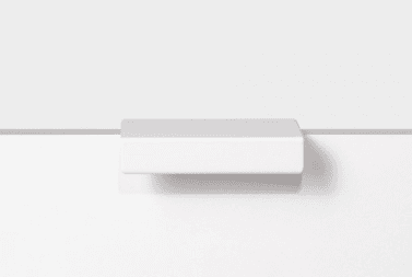 BRD RT109W.1 ручка торцевая 32 мм RAY белый (заказ)