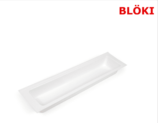 BRD Блок для столовых приборов дополнительный PC10/W/107x430 белый