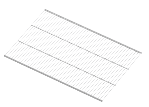 Аристо Полка проволочная, серия 460, L=607 БЕЛЫЙ GSA 0286/W SALE