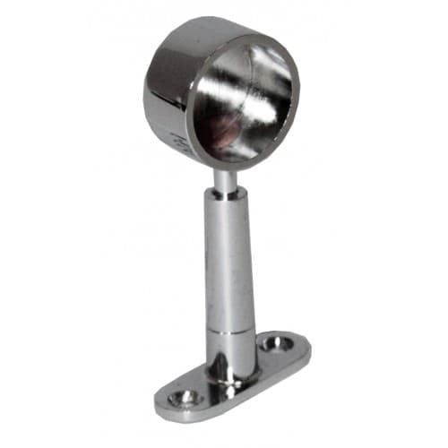 GP 50 АR Держатель дистанционный торцевой регулируемый D 25 хром