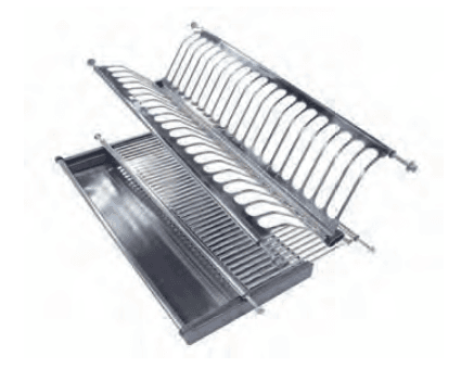 Сушка, 900 нерж. сталь 2 уровня, 1 поддон