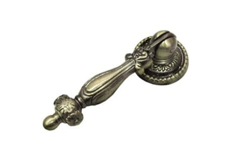 BRD RC024AB.3 ручка кнопка старинная латунь (заказ)