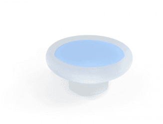 BRD RC600DB.4 ручка кнопка LOLLIPOP голубой (заказ)
